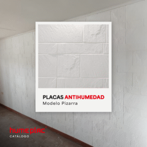 placa antihumedad pizarra
